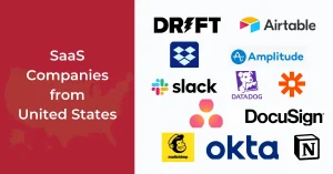 List of SaaS companies from USA